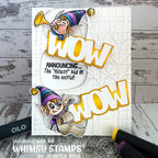 Whimsy Stamps Santa's Elves Clear Stamps khb150a wow
