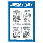 Whimsy Stamps Scary Stories Clear Stamps cwsd479a