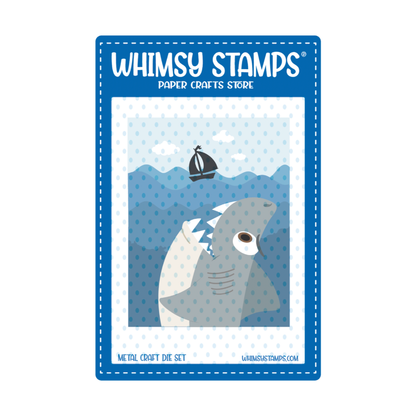 Whimsy Stamps Shark Snacks Dies wsd021