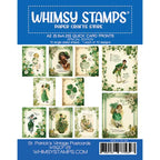 Whimsy Stamps St Patricks Day Vintage Postcards Quick Card Fronts wsqcf-25