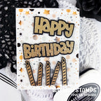 Whimsy Stamps Starlit Gala 6x6 inch Paper Pack  wsdp54 happy birthday