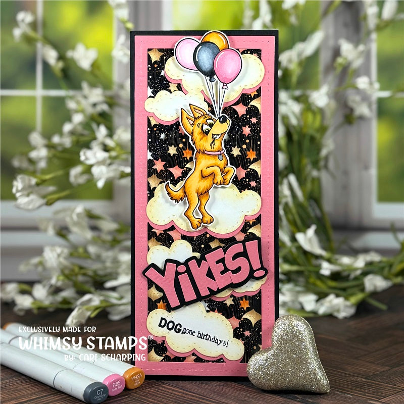Whimsy Stamps Starlit Gala 6x6 inch Paper Pack  wsdp54 stars