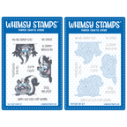 Whimsy Stamps Stinkin Cute Clear Stamp and Die Set