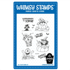 Whimsy Stamps Summerween Scream Clear Stamp and Die Set image 1