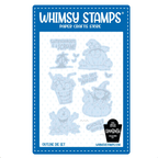 Whimsy Stamps Summerween Scream Clear Stamp and Die Set image 2