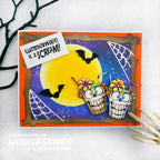 Whimsy Stamps Summerween Scream Clear Stamps cwsd425a drinks