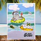 Whimsy Stamps Summerween Vibes Outline Dies wsd054 drink