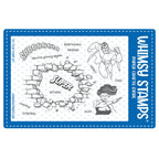 Whimsy Stamps Super Young Clear Stamp and Die Set clear