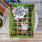 Whimsy Stamps Tartan 6 x 6 Paper Pads wsdp27 happy day