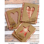 Whimsy Stamps Tartan 6 x 6 Paper Pads wsdp27 hearts