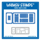 Whimsy Stamps Terrific Slim Tickets and Ticket Windows Die Set image 1