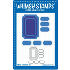 Whimsy Stamps Terrific Tickets Add Ons Dies wsd167a