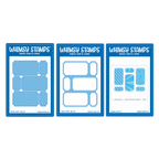 Whimsy Stamps Terrific Tickets Die Terrific Tickets Window Die and Stencil Set