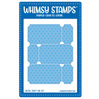 Whimsy Stamps Terrific Tickets Die Terrific Tickets Window Die and Stencil Set image 1