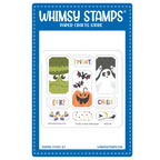 Whimsy Stamps Terrific Tickets Halloween Layering Stencil wss146