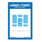 Whimsy Stamps Terrific Tickets Shadows and Patterns Layering Stencils wss145