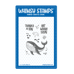 Whimsy Stamps Thanks a Ton Clear Stamps cwsd263a