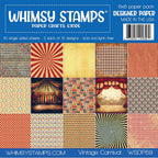 Whimsy Stamps Vintage Carnival 6x6 inch Paper Pack wsdp59