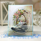 Whimsy Stamps Vintage Spring Quick Card Fronts wsqcf-27 eggs