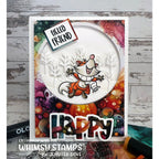 Whimsy Stamps Warm Hugs in Fall Clear Stamps khb148 fox