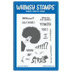 Whimsy Stamps Yowza Clear Stamps cwsd244b