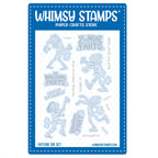 Whimsy Stamps Zombie Farts Clear Stamp and Die Set product image 2