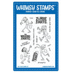 Whimsy Stamps Zombie Farts Clear Stamps cwsd442