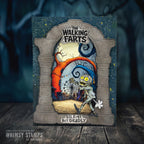Whimsy Stamps Zombie Farts Clear Stamps cwsd442 stone archway card