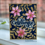 Simon Says Stamp Whirl Blossom Wafer Dies s915 Be Bold Celebrate Card | color-code:ALT01