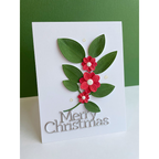 Simon Says Stamp Whirl Bay Leaves Wafer Die s945 DieCember Christmas Card | color-code:ALT10
