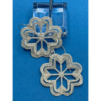 Simon Says Stamp Whirl Nordic Plate Wafer Die s970 DieCember Festive Earrings