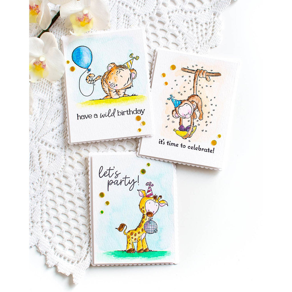 Simon Says Clear Stamps Wild Birthday 2282ssc STAMPtember Birthday Cards | color-code:ALT03