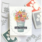 Simon Says Stamp Wildflower Bucket Wafer Dies s1124 Beautiful Moments Just Because Card | color-code:ALT04