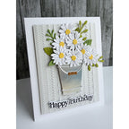 Simon Says Stamp Wildflower Bucket Wafer Dies s1124 Beautiful Moments Birthday Card | color-code:ALT05