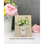 Simon Says Stamp Wildflower Bucket Wafer Dies s1124 Beautiful Moments Thinking of You Card