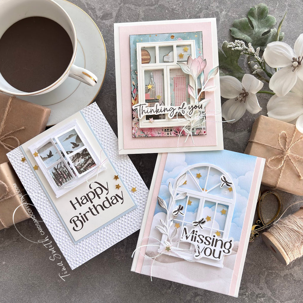 Simon Says Stamp Window Trio Wafer Dies 1401sd Window Cards | color-code:ALT01