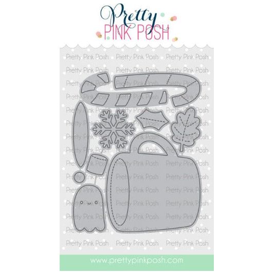 Pretty Pink Posh Winter Mugs Dies