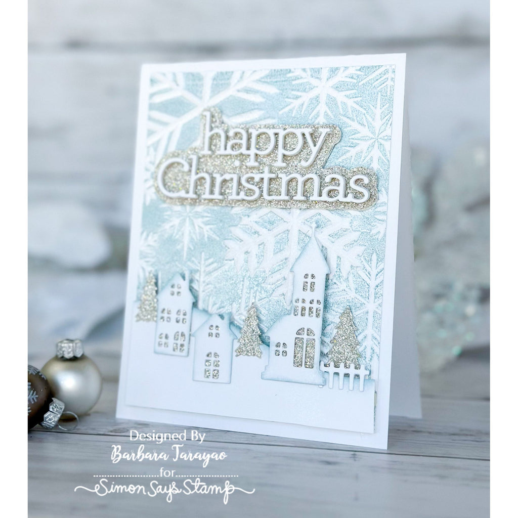 CZ Design Winter Village Wafer Dies czd217 Season Of Wonder Christmas Card | color-code:ALT05