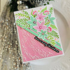 CZ Designs Stamps And Dies Winter Wishes set700ww All The Joy Christmas Card