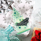 Tim Holtz Winter Woodlands Stamps with Simon Says Stamp Dies Bundle setww24