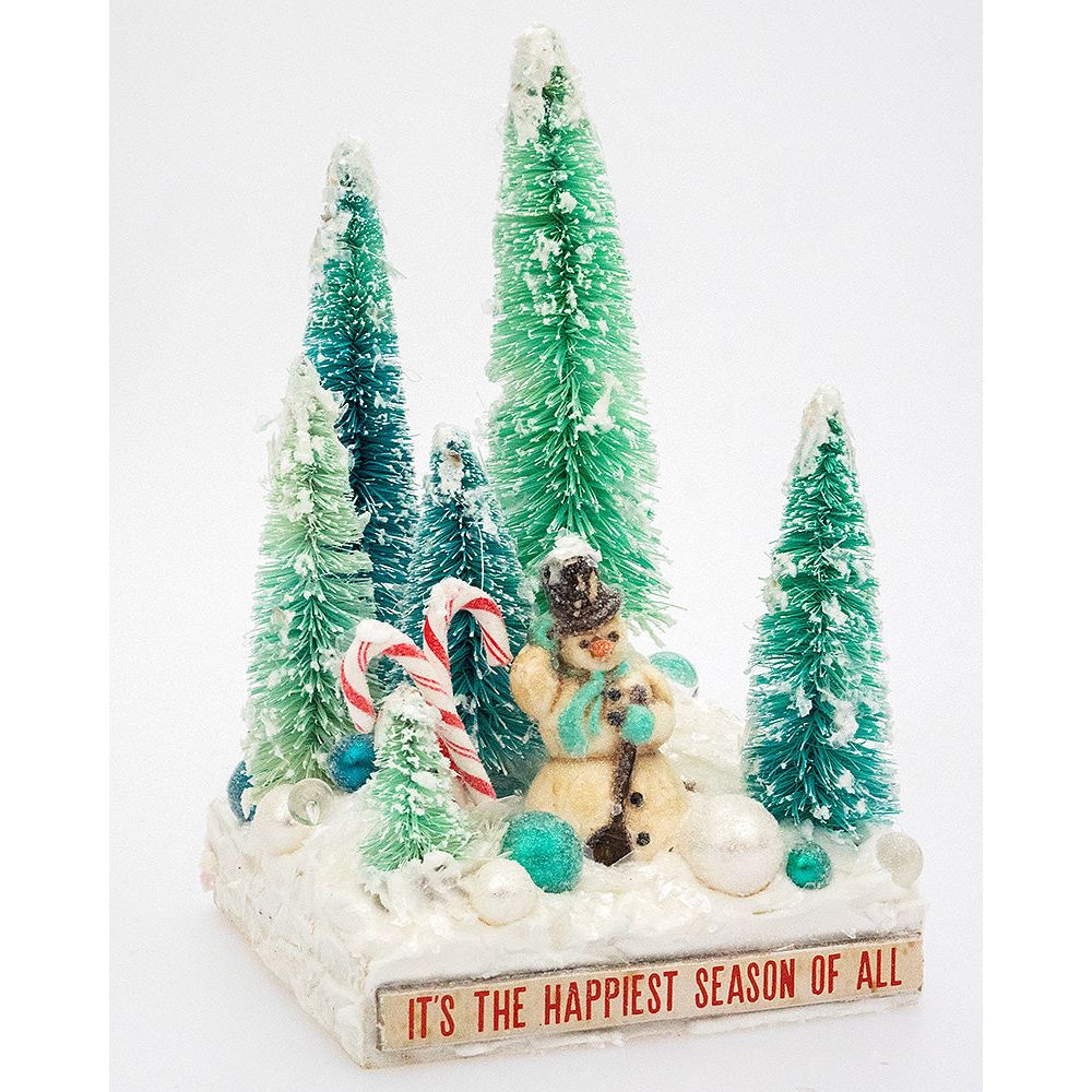 Tim Holtz Flip Top Distress Paint Black Soot Ranger TDF52937 Winter Forest Mixed Media Project | color-code:ALT9993