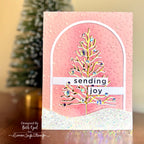 CZ Design Sentiment Strips Winter czg059 Sweet Wishes Christmas Card | color-code:ALT03