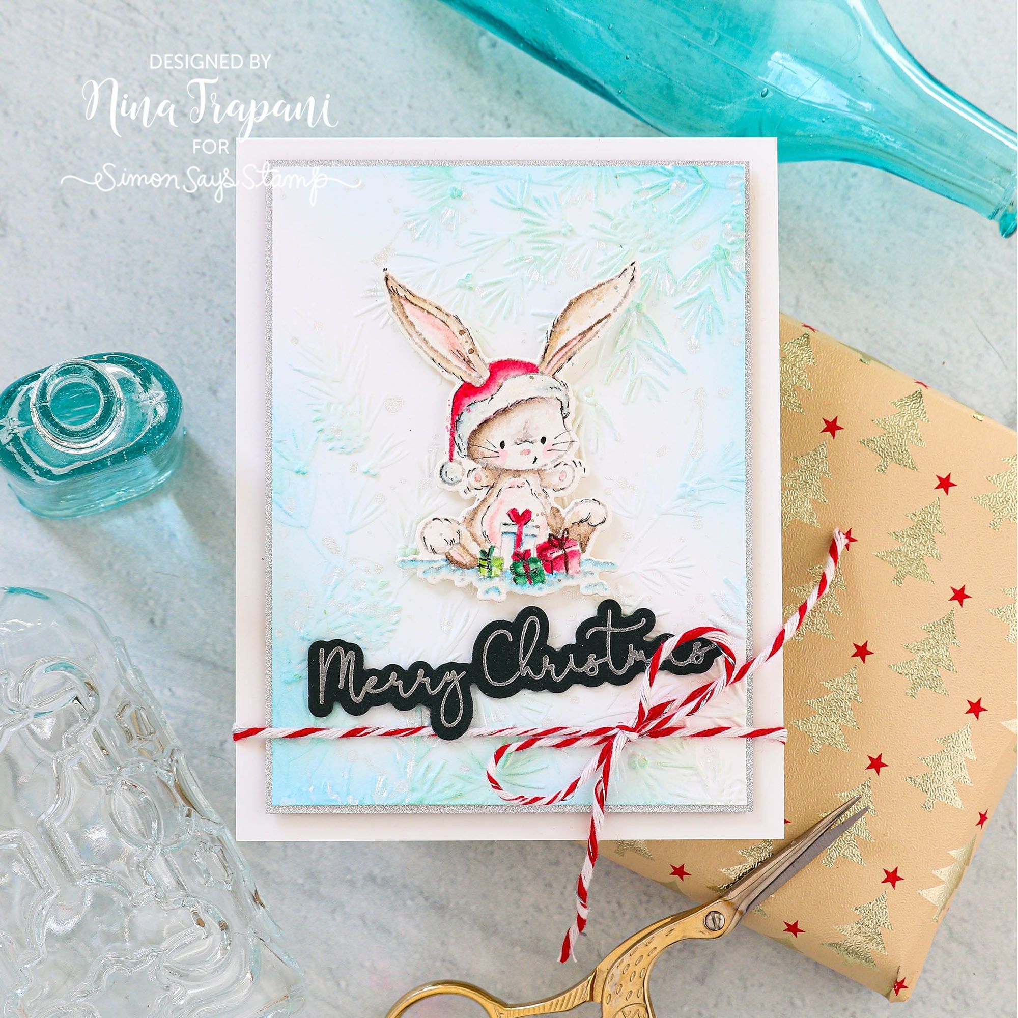 Simon Says Clear Stamps Wintertime Critters sss202730c Season Of Wonder Christmas Card | color-code:ALT04