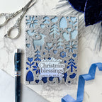 Simon Says Stamp Wintertime Celebration Plate Wafer Die s1064 Sugar and Spice Holiday Card | color-code:ALT07