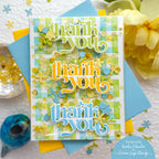 Simon Says Stamp With Thanks Wafer Dies 8010sdc You Are My Favorite Thank You Card | color-code:ALT05