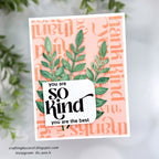 Simon Says Clear Stamps With Thanks 3198ssc You Are My Favorite Thank You Card | color-code:ALT02