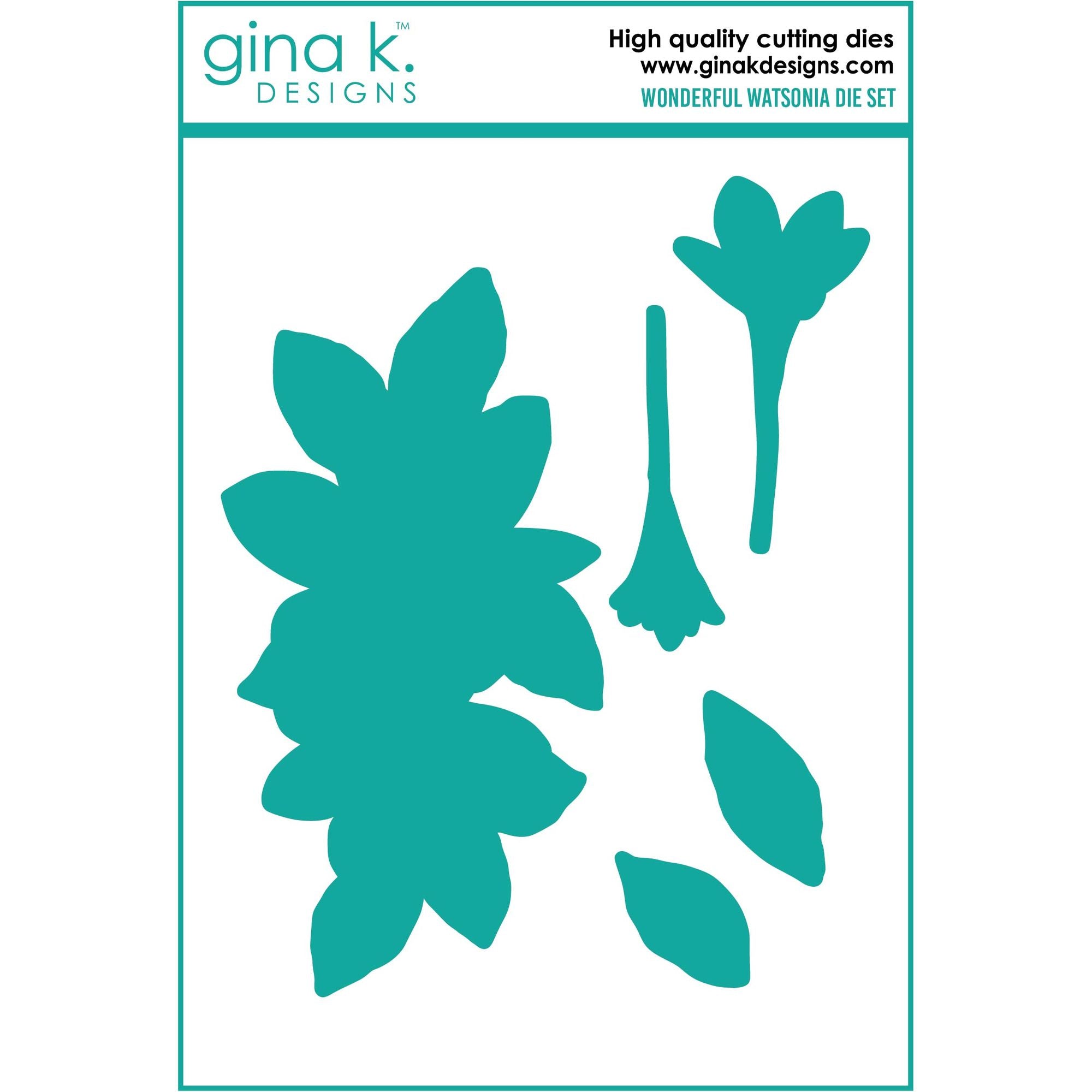 Gina K Designs Wonderful Watsonia Coordinating Dies*