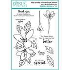 Gina K Designs Wonderful Watsonia Clear Stamps