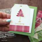 CZ Design Wonky Tree O Wafer Dies czd209 Season Of Wonder Christmas Tag | color-code:ALT02