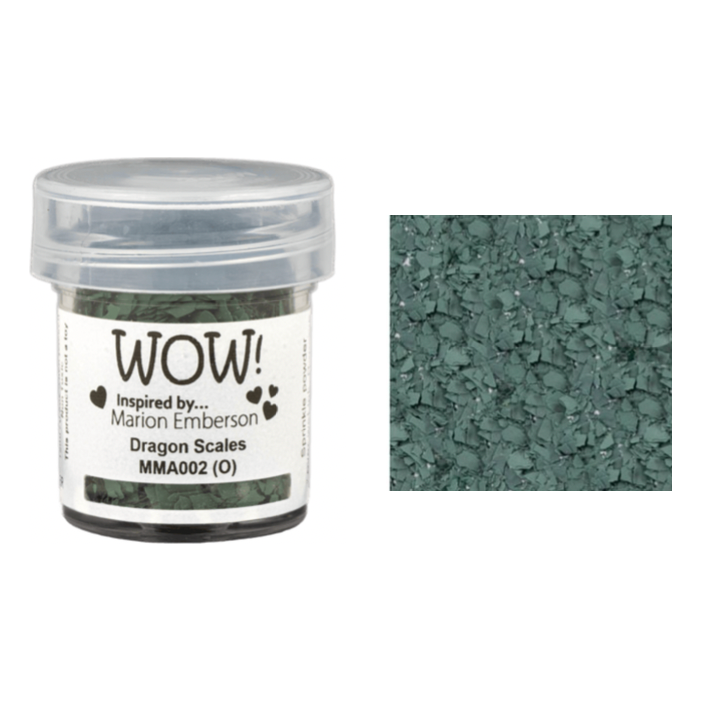 Wow Dragon Scales Mixed Media Additives Embellishment mma002
